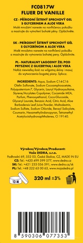 Etiketa k výrobku FC0817W