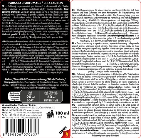 Etykieta produktu PA1027