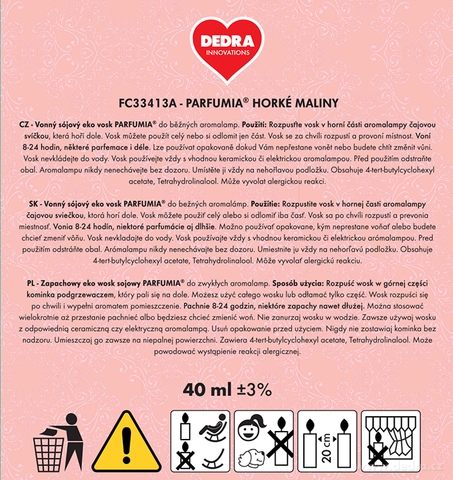 Etiketa k výrobku FC33413A