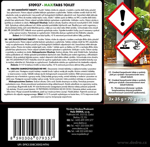 Etykieta produktu ST0937