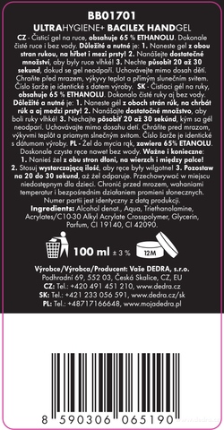 Etykieta produktu BB01701 Etykieta produktu BB01701