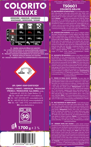 Etykieta produktu TS0601