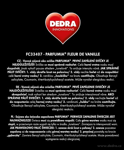 Etykieta produktu FC33407