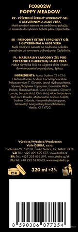 Etiketa k výrobku FC0272