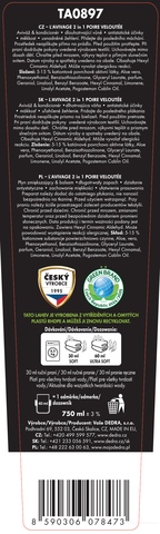 Etiketa k výrobku TA0897