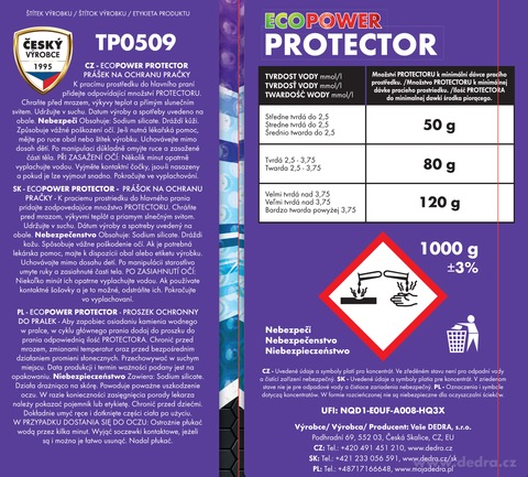 Etykieta produktu TP0509