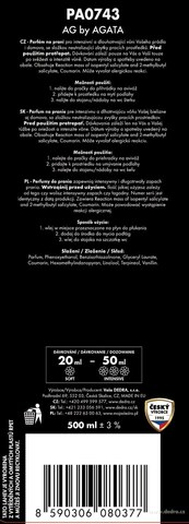 Etiketa k výrobku CP0273