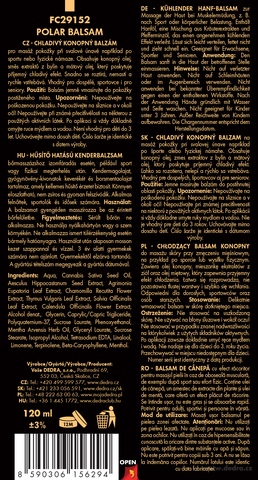 Etiketa k výrobku FC29152