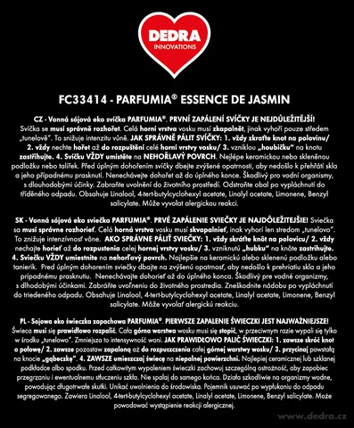 Etiketa k výrobku FC33414