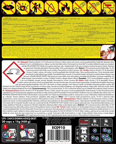 Etykieta produktu EC0910