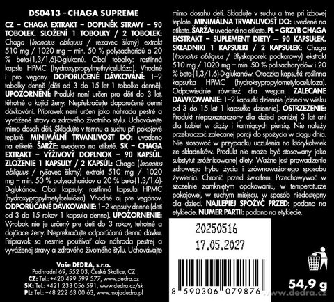 Etykieta produktu DS0402X