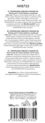 Etiketa k výrobku IW8735