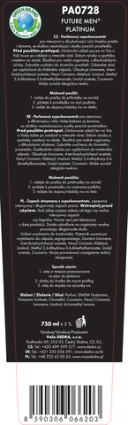 Etiketa k výrobku PA0728S