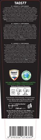 Etiketa k výrobku TA0577