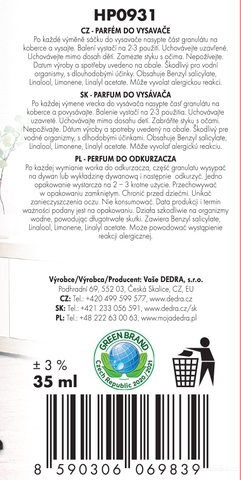 Etykieta produktu HP0931