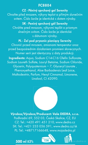 Etykieta produktu FC8804 Etykieta produktu FC8804