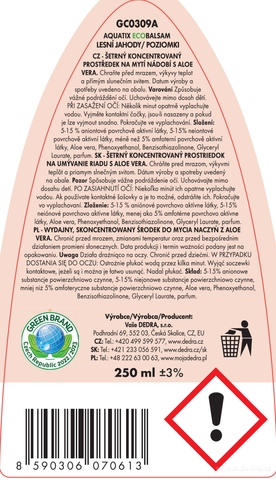 Etiketa k výrobku GC0309A