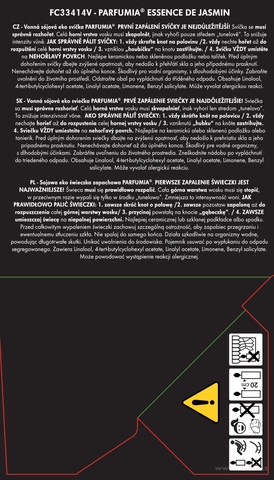 Etiketa k výrobku CP0608