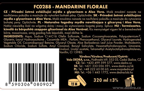 Etiketa k výrobku FC0284X