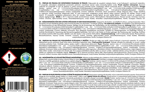 Etykieta produktu FC0294