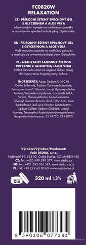 Etiketa k výrobku CP0863