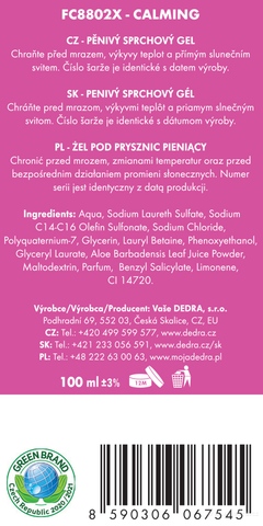 Etykieta produktu FC0754