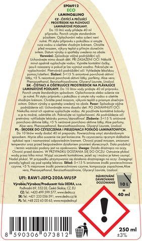 Etiketa k výrobku EP06912