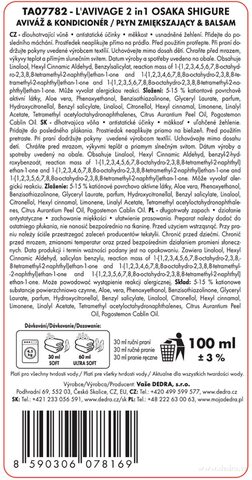 Etiketa k výrobku CP0214