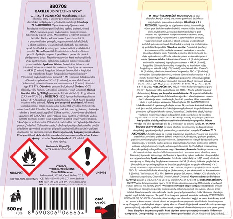 Etykieta produktu BB0708