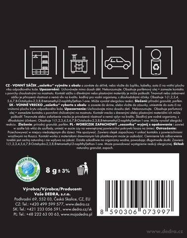 Etiketa k výrobku FC33414H