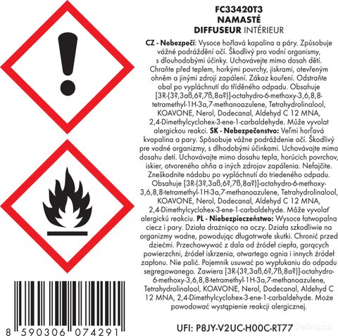 Etykieta produktu FC33420T3