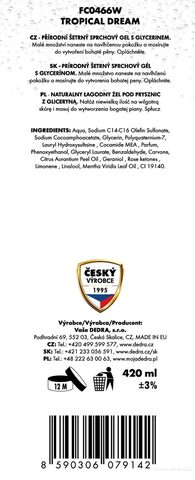 Etiketa k výrobku FC0678