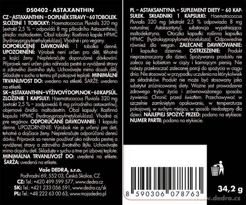 Etykieta produktu DS0402X