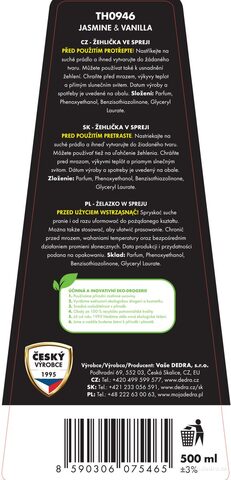 Etiketa k výrobku TH0946X