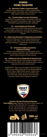 Etiketa k výrobku FC0903