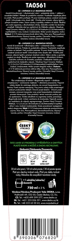 Etiketa k výrobku TA0561