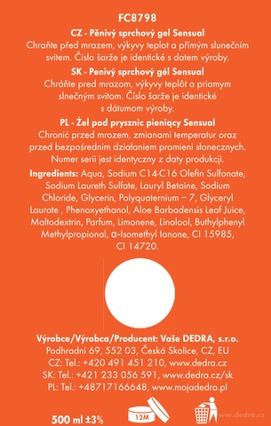 Etykieta produktu FC8798 Etykieta produktu FC8798