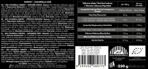 Etiketa k výrobku DS0421