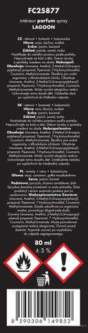 Etiketa k výrobku FC9419B Etiketa k výrobku FC9419B