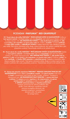 Etiketa k výrobku FC33426V