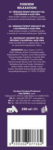 Etykieta produktu FC0858