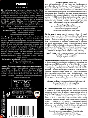 Etykieta produktu PA0881