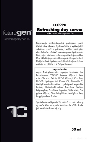 Etiketa k výrobku FC0920