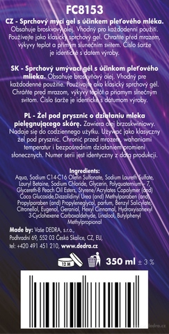 Etykieta produktu FC8153