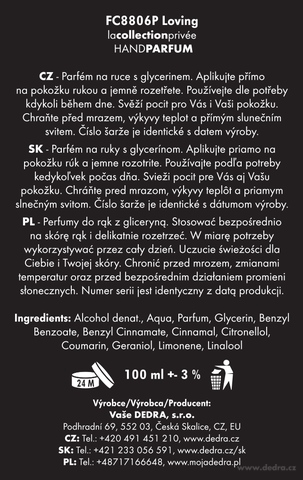 Etykieta produktu FC8806P Etykieta produktu FC8806P