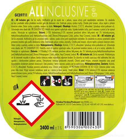 Etykieta produktu GC09711 Etykieta produktu GC09711