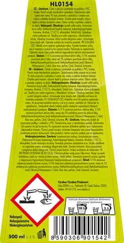 Etiketa k výrobku HL0154 Etiketa k výrobku HL0154