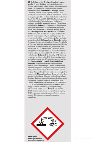 Etykieta produktu TC0013 Etykieta produktu TC0013