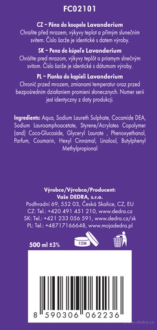 Etiketa k výrobku FC6746