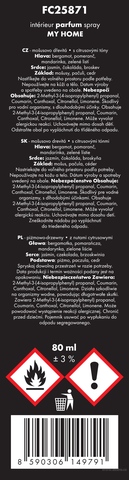 Etiketa k výrobku FC25871